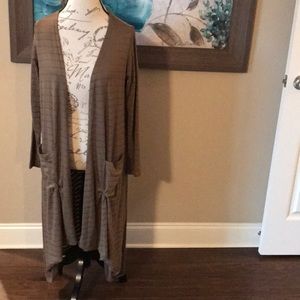 LuLaRoe Sarah Small olive green